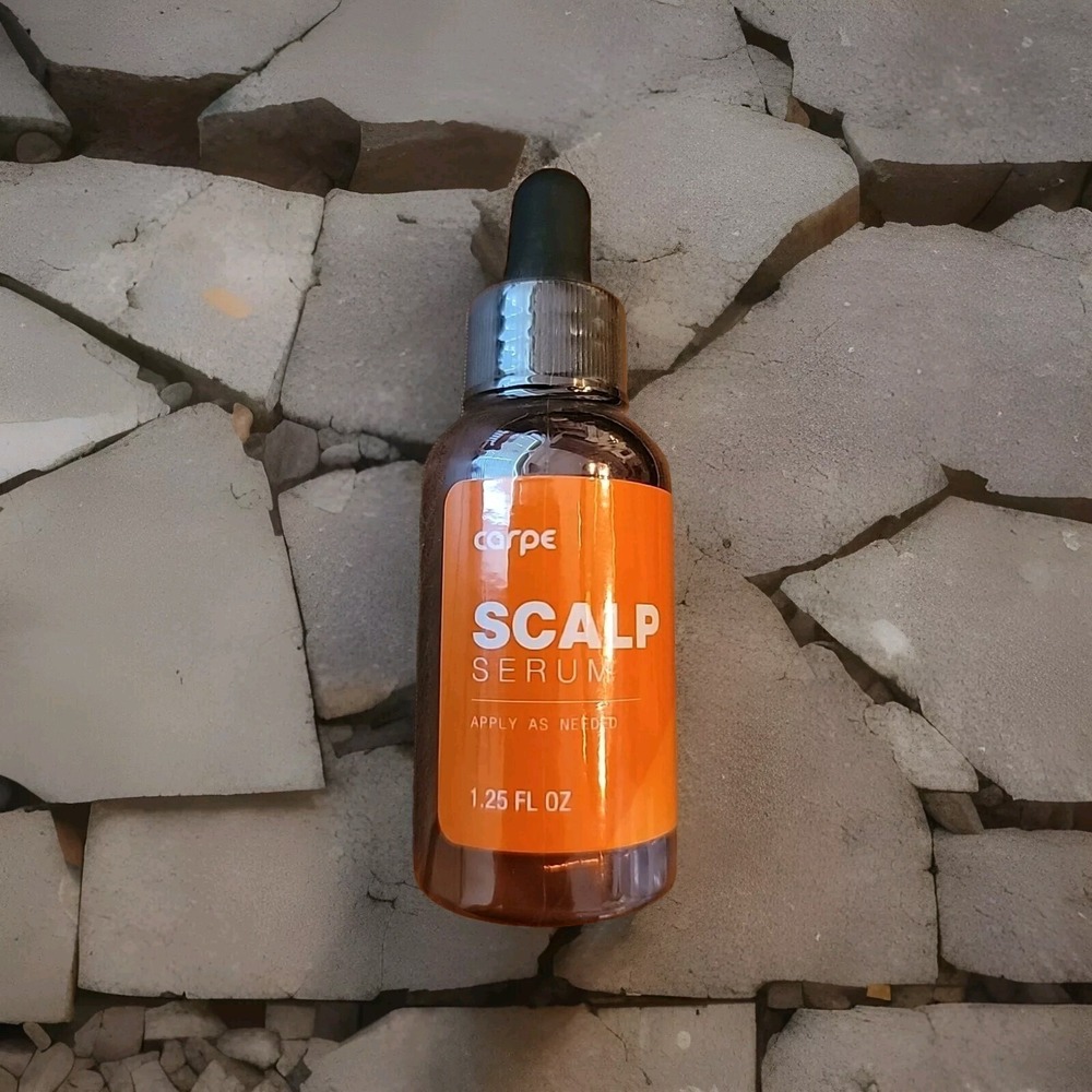 Carpe SCALP SERUM 1.25oz -Designed for Sweaty / Oily Scalps - Sealed w/ dropper
